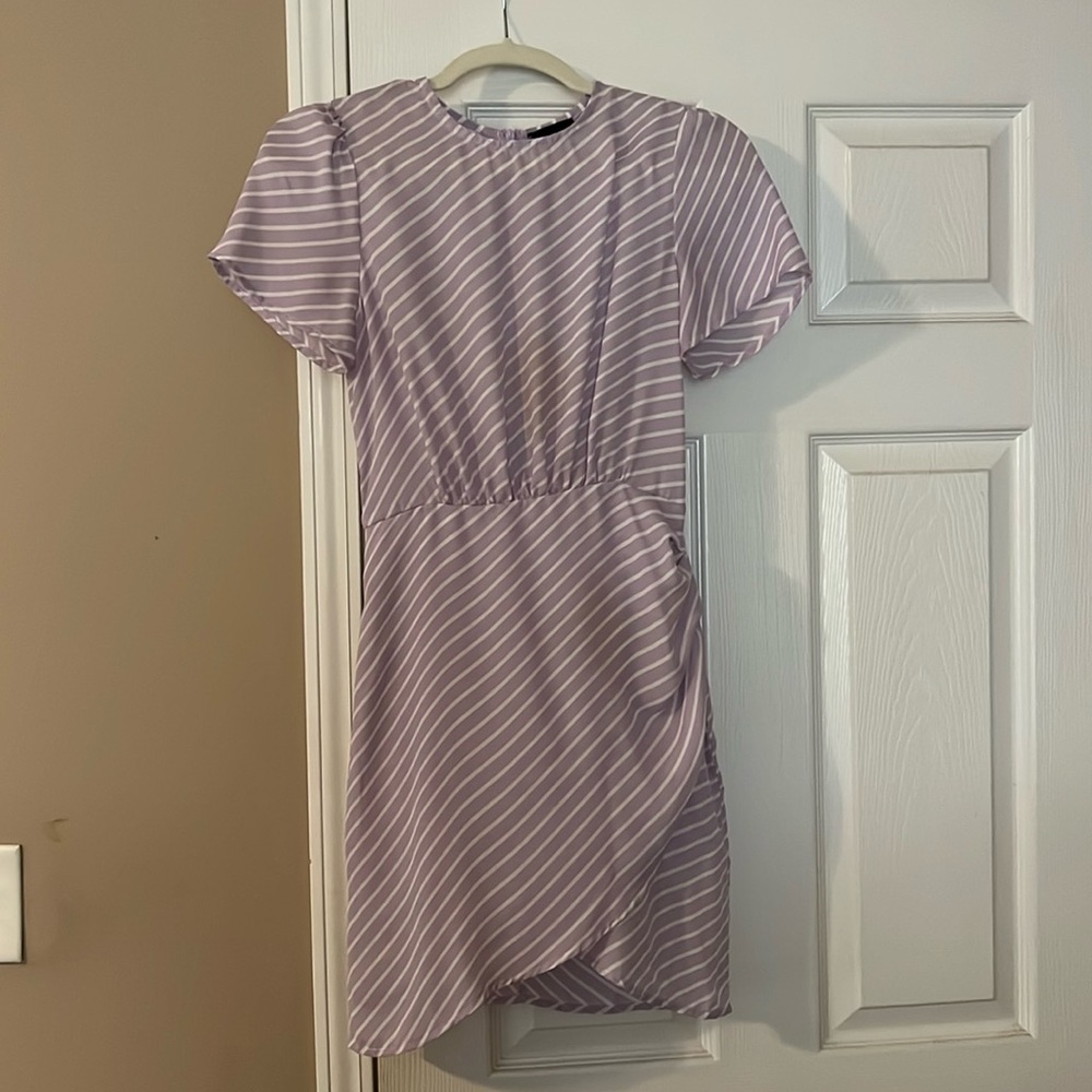 PRETTY LITTLE THING STRIPED DRESS